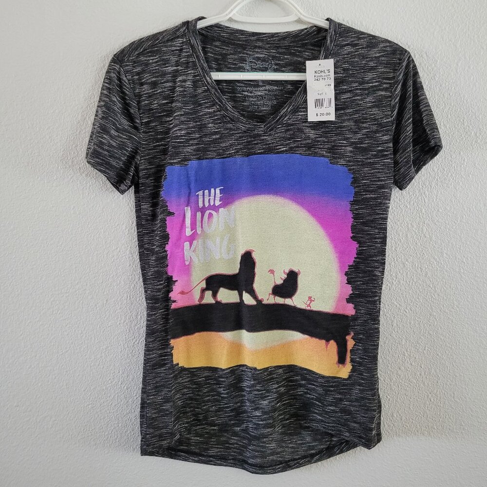 The Lion King NWT Women's Size Small | Hakuna Matata Simba Pumba Timon Sunset